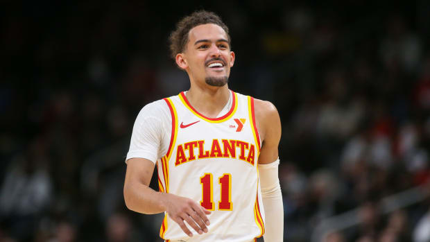 Atlanta Hawks guard Trae Young.
